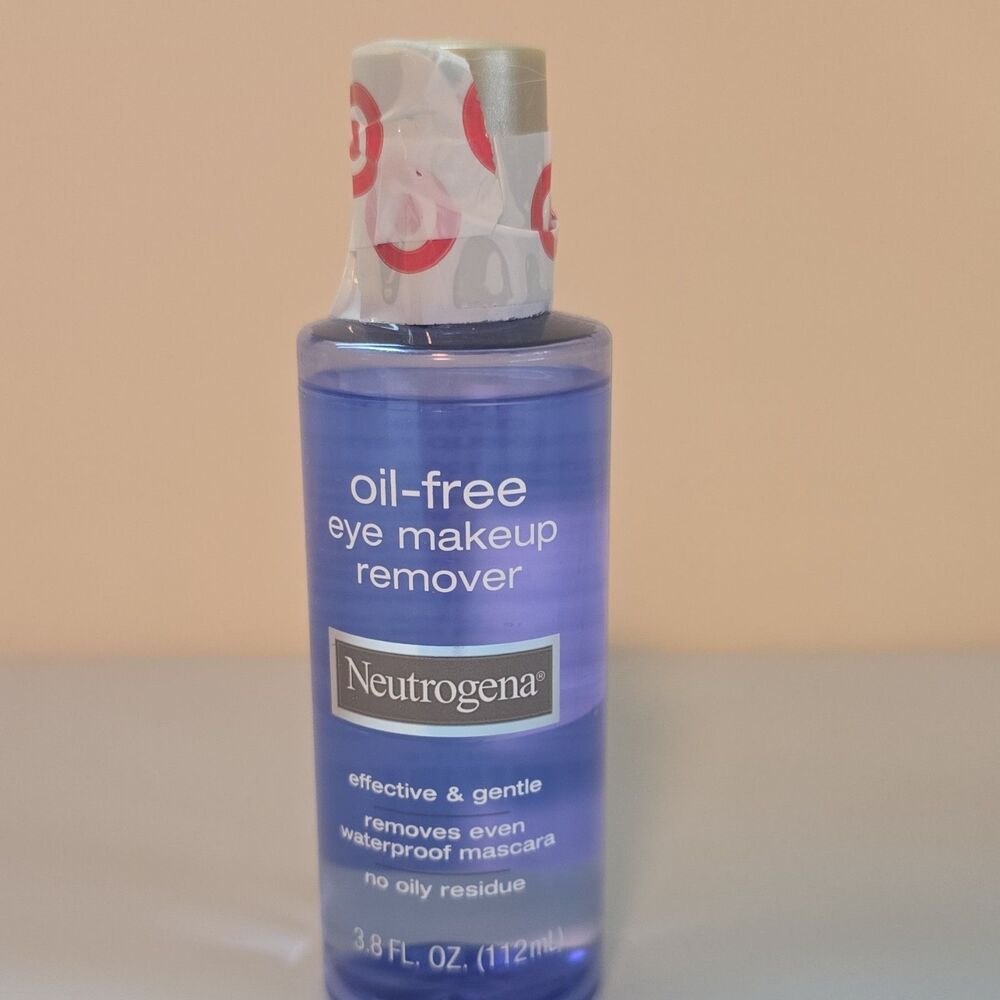 Neutrogena Oil-Free Eye Makeup Remover - Removes Waterproof Mascara - 3.8 OZ